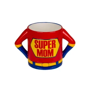 Tazza Mug Super Mom 18x11cm